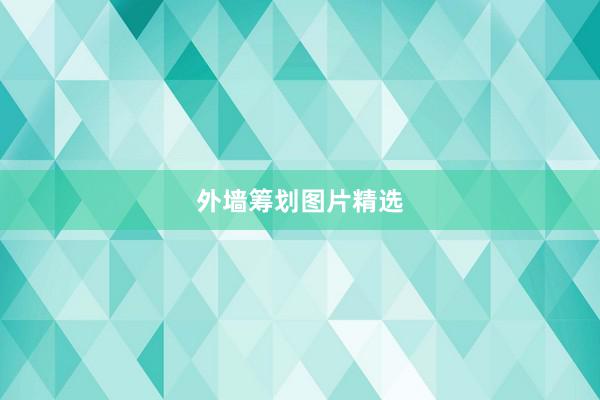 外墙筹划图片精选